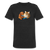 Unisex Tri-Blend T-Shirt - Ginger Dog and Cat - heather black